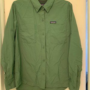 Patagonia Green Long Sleeve Women's Top